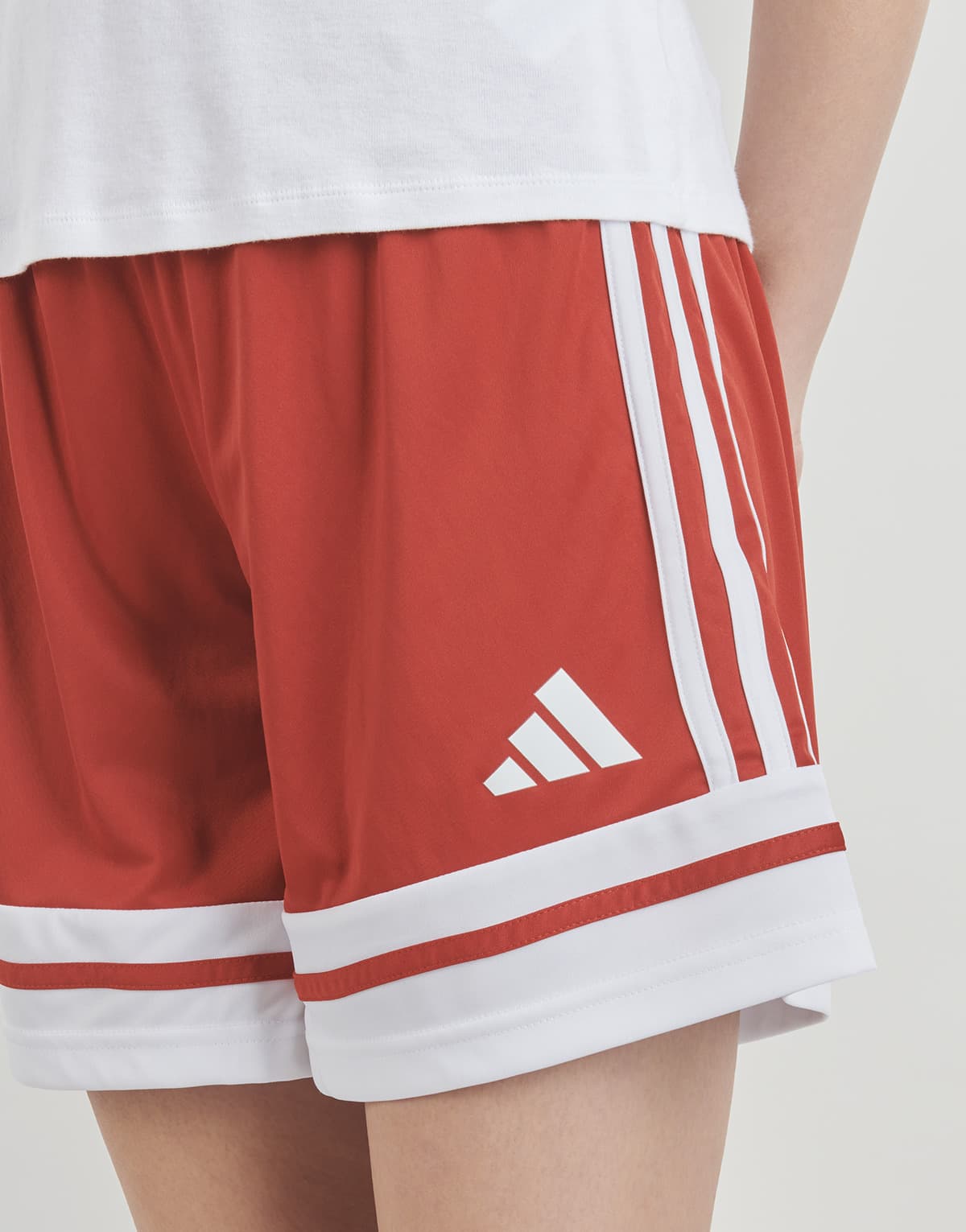 Women's Sports Shorts adidas Red