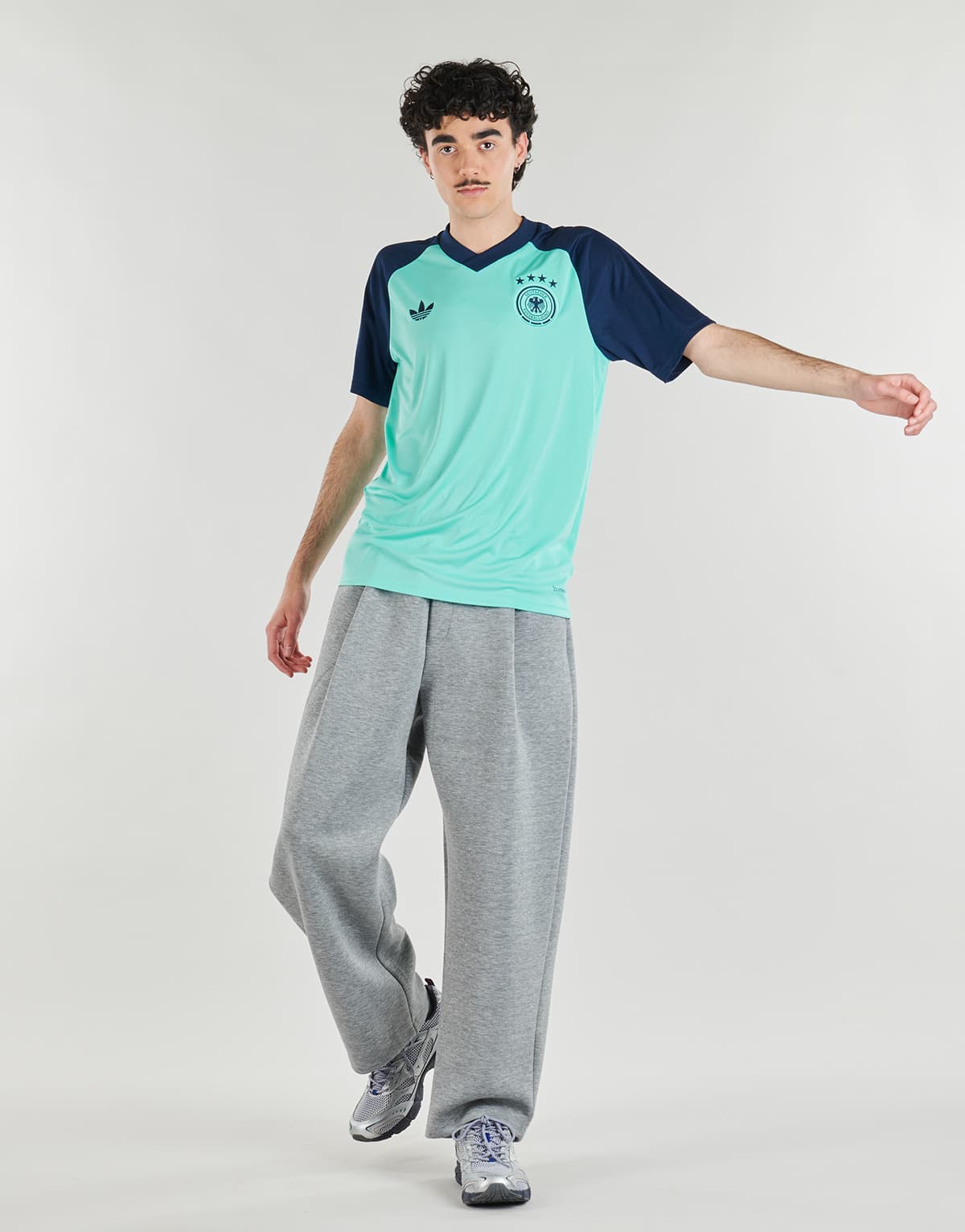 Men's Sports T-Shirts adidas Blue