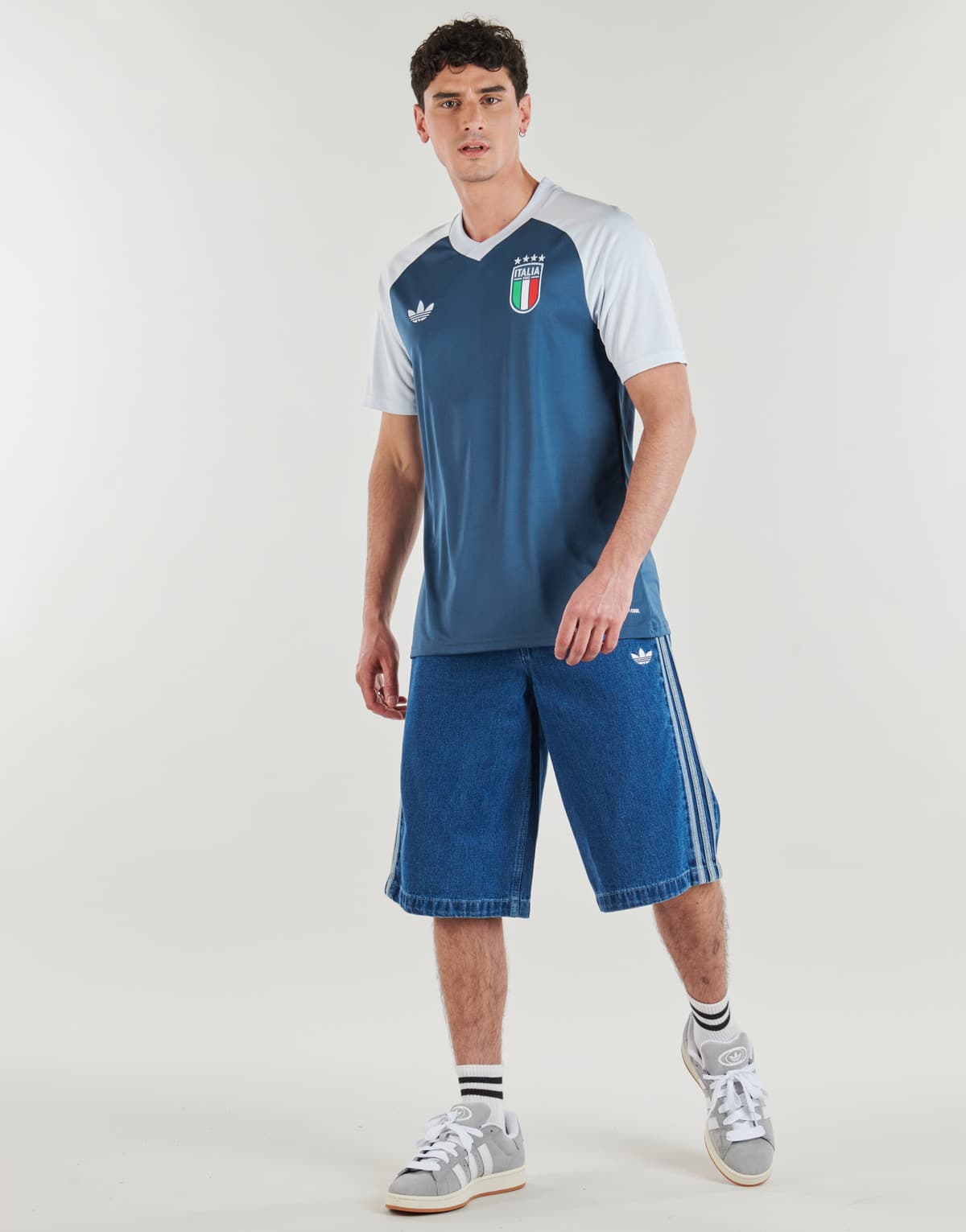 Men's Sports T-Shirts adidas Blue