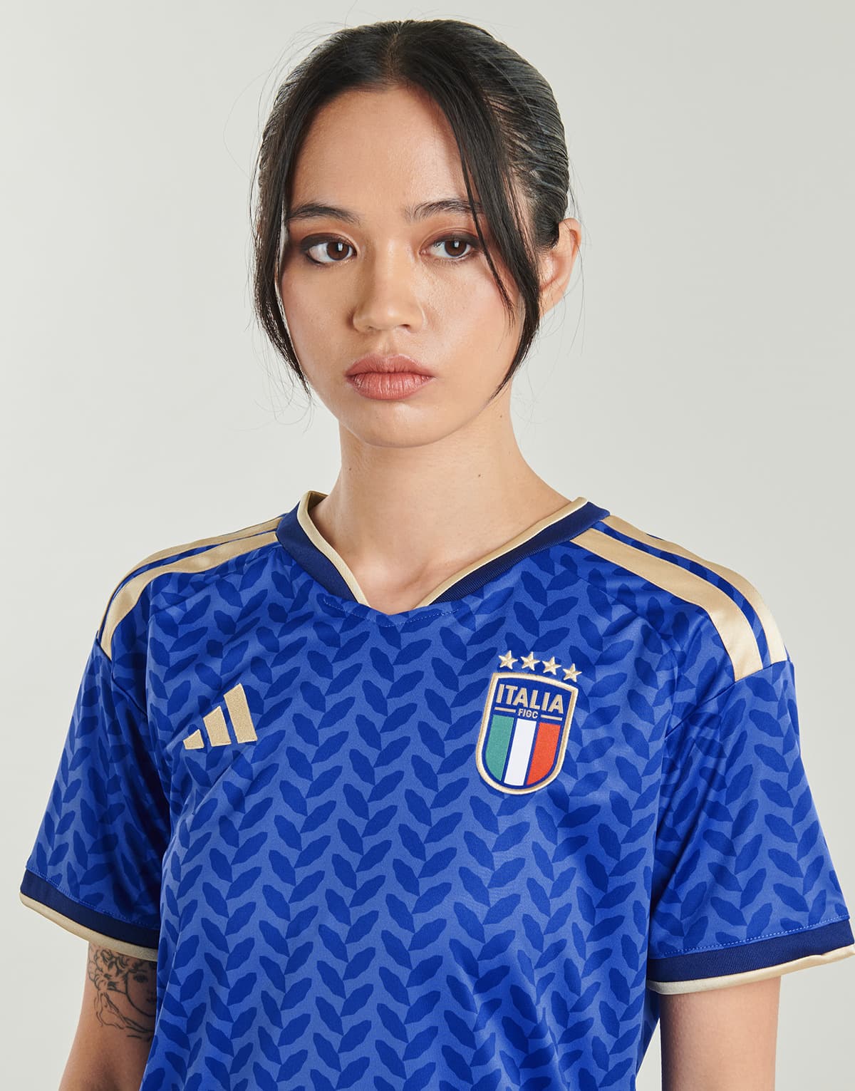 Women's Sports T-Shirts adidas Blue