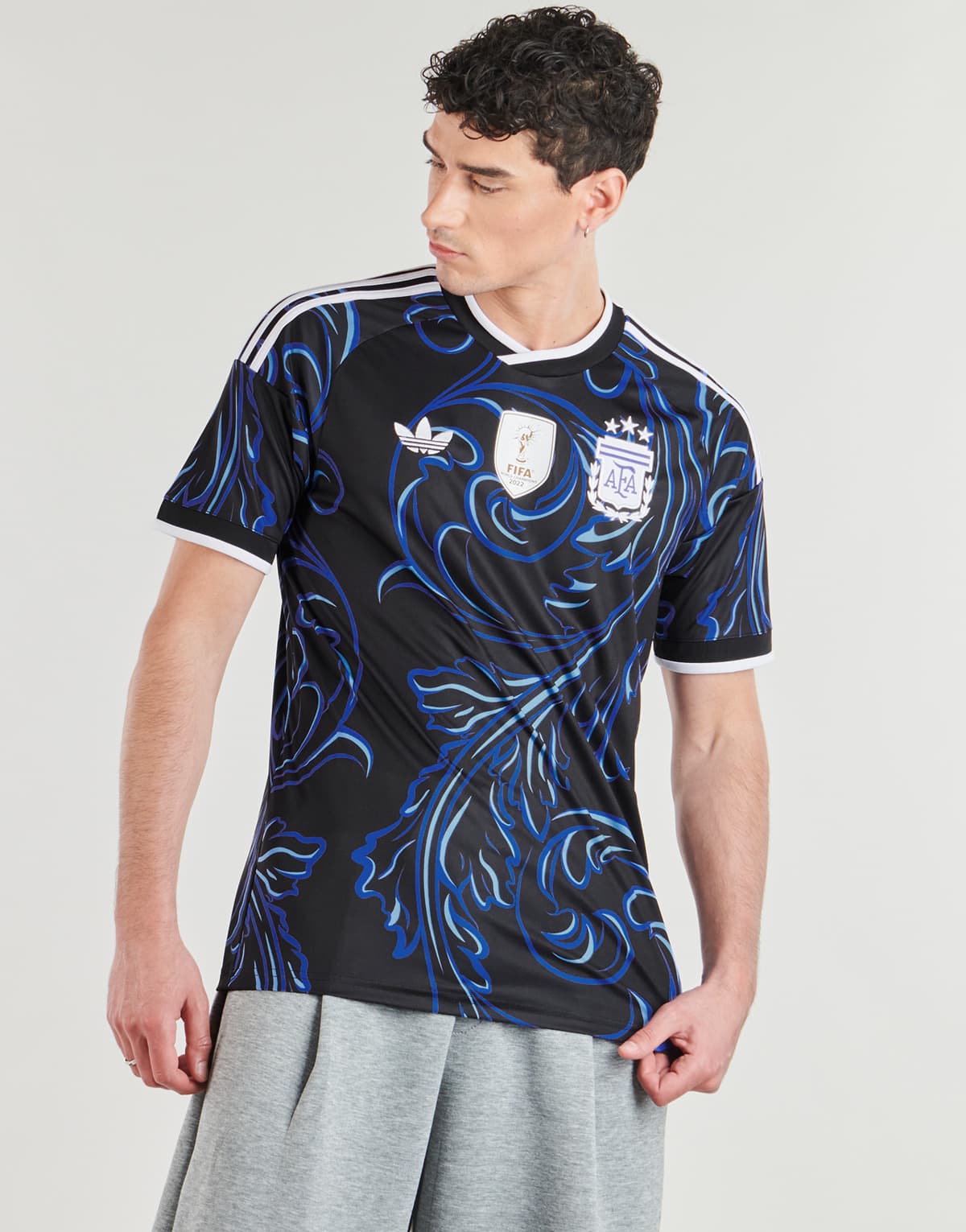 Men's Sports T-Shirts adidas Blue