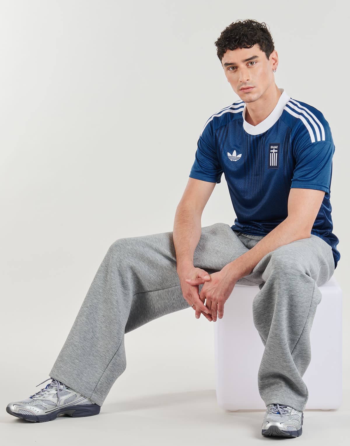 Men's Sports T-Shirts adidas Blue