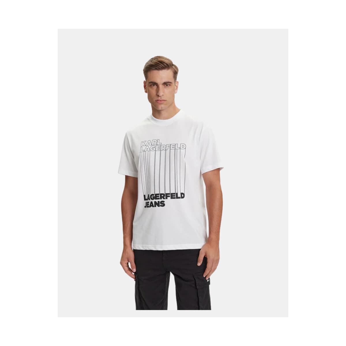 Men's T-Shirts Karl Lagerfeld White
