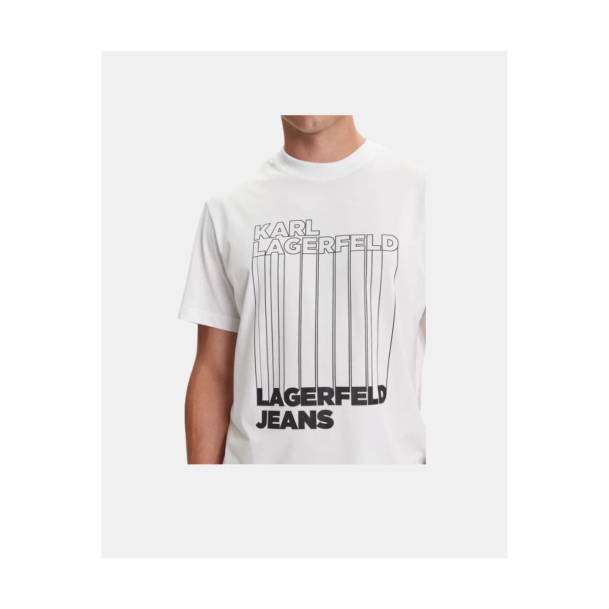 Men's T-Shirts Karl Lagerfeld White