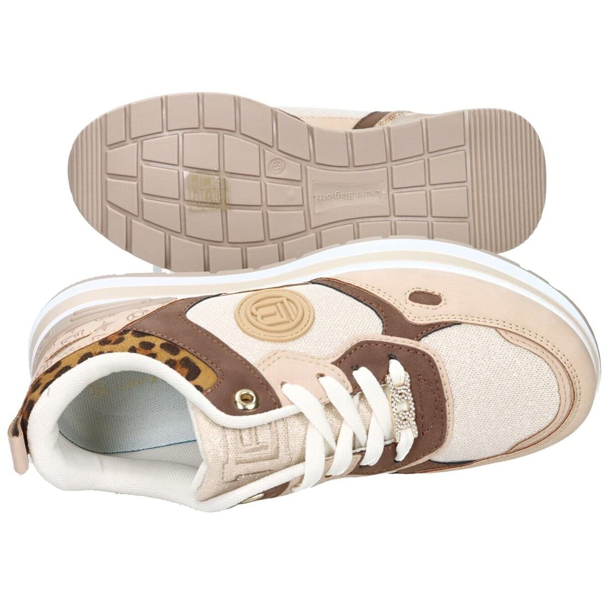 Women's Sneakers Laura Biagiotti Beige