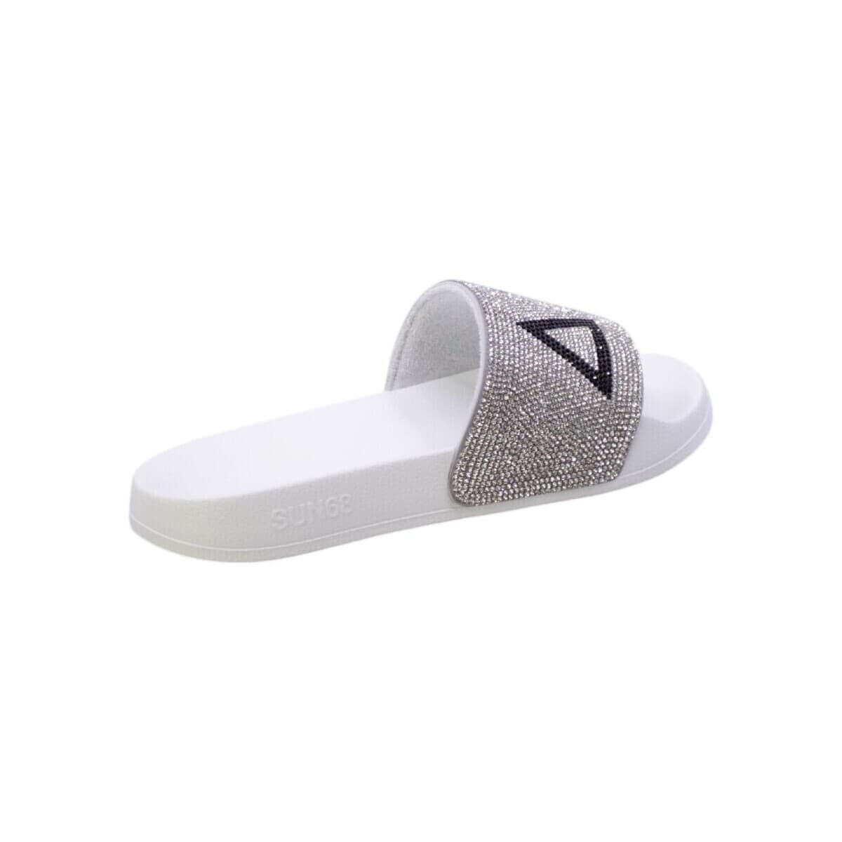 Women's Flip Flops Sun68 White