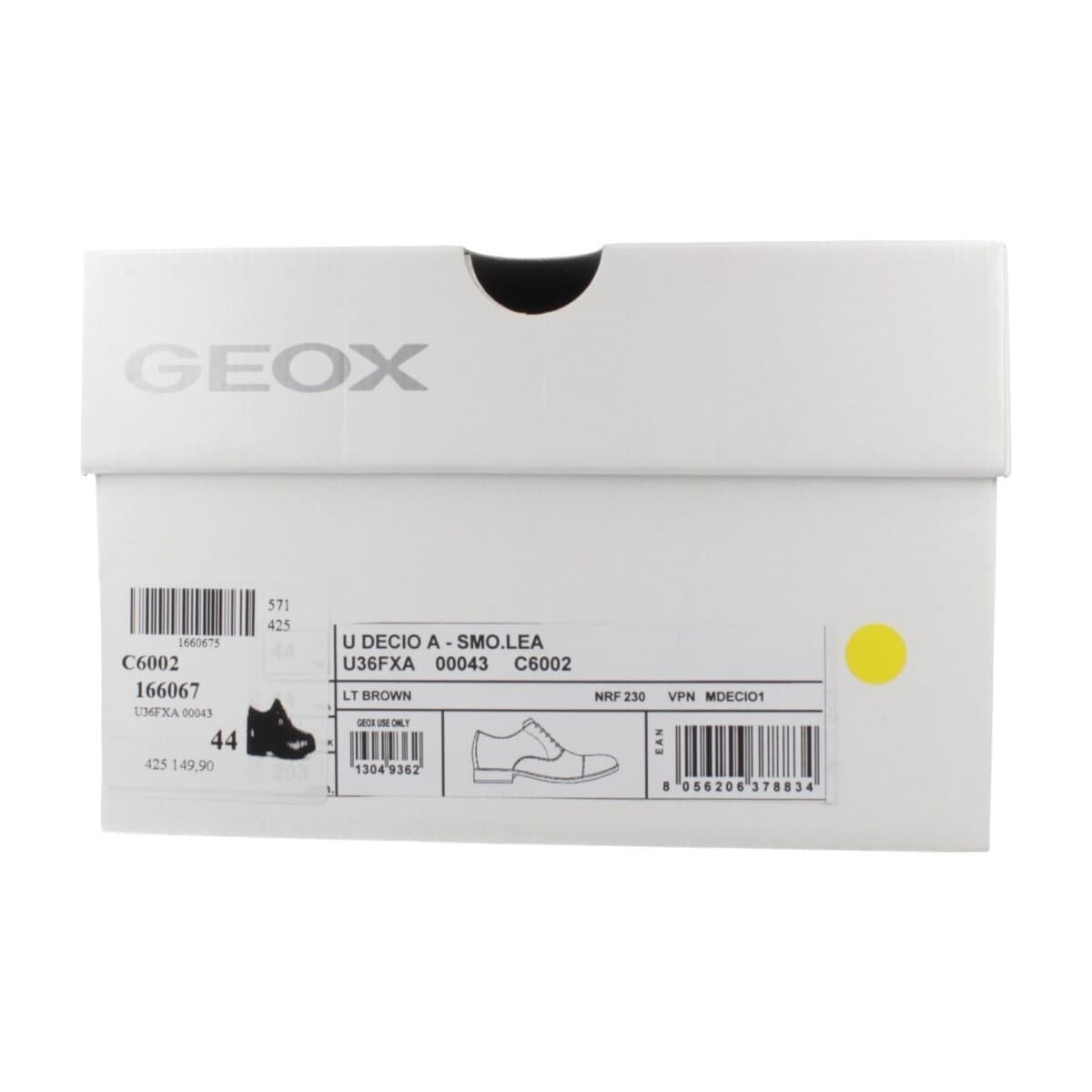 Men's Oxfords Geox Brown