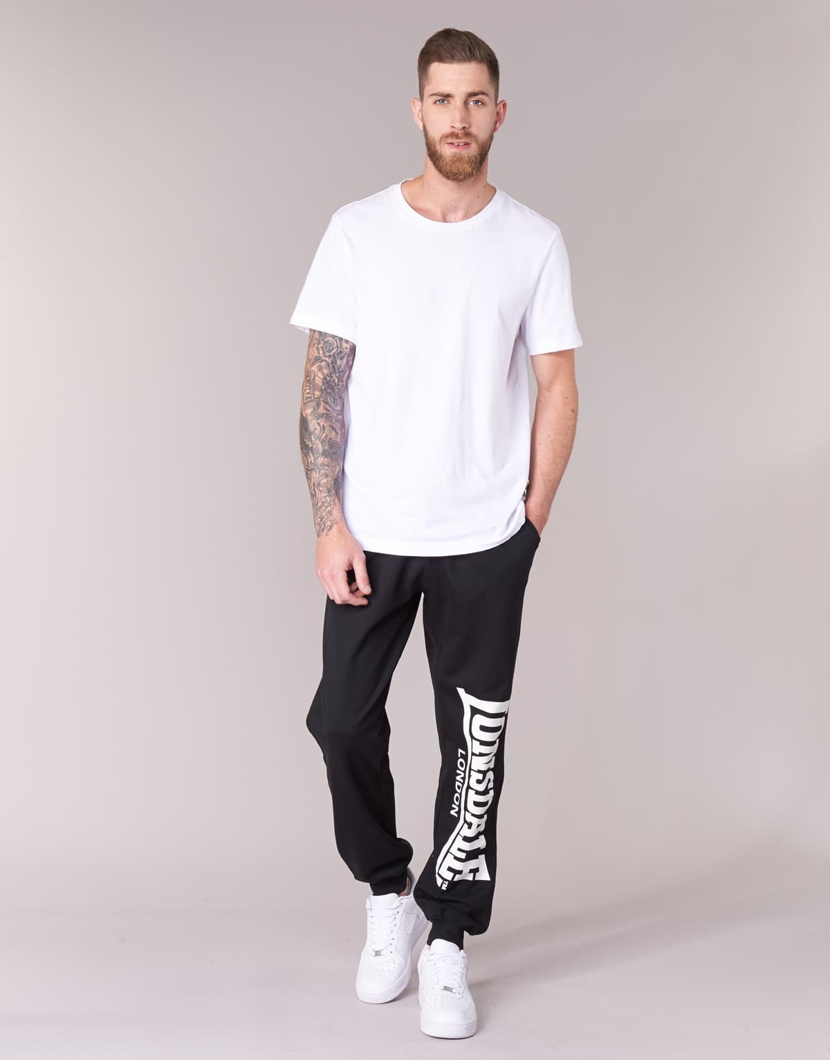 Men's Tracksuits Lonsdale Black