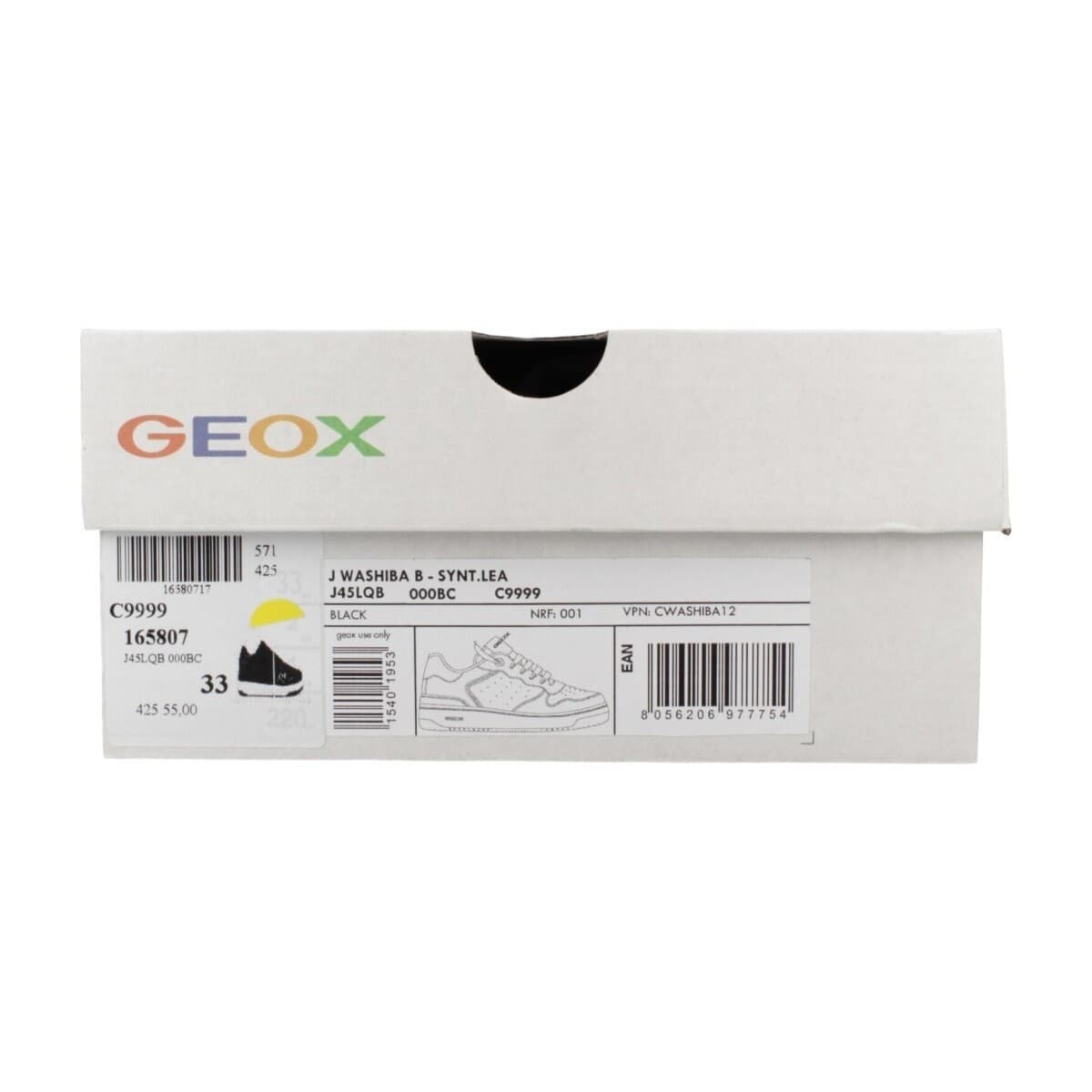 Boys' Sneakers Geox Black
