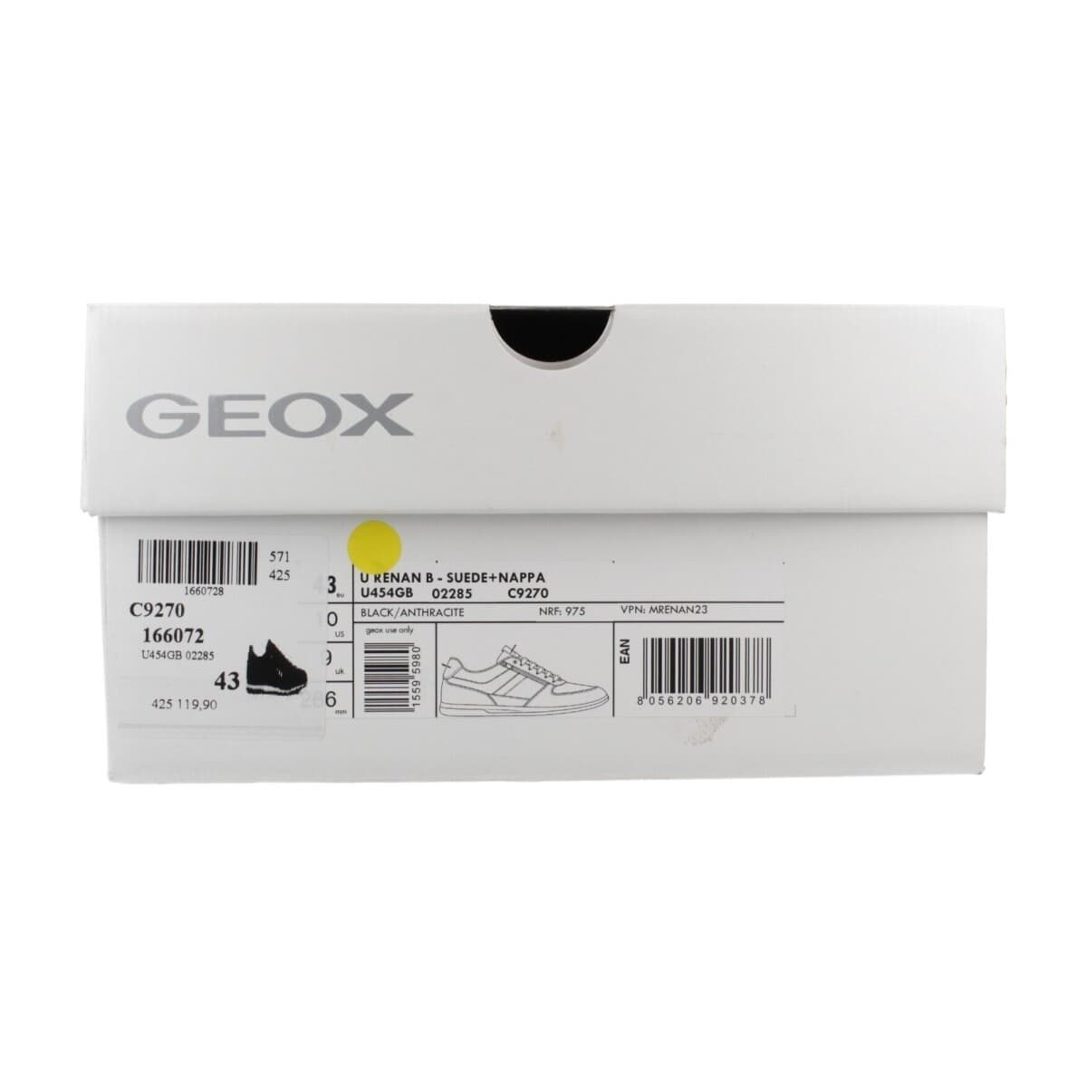 Men's Sneakers Geox Black
