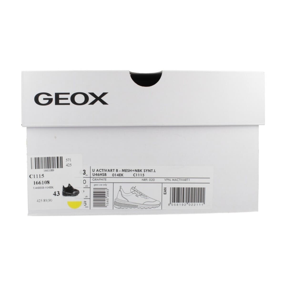 Men's Sneakers Geox Gray