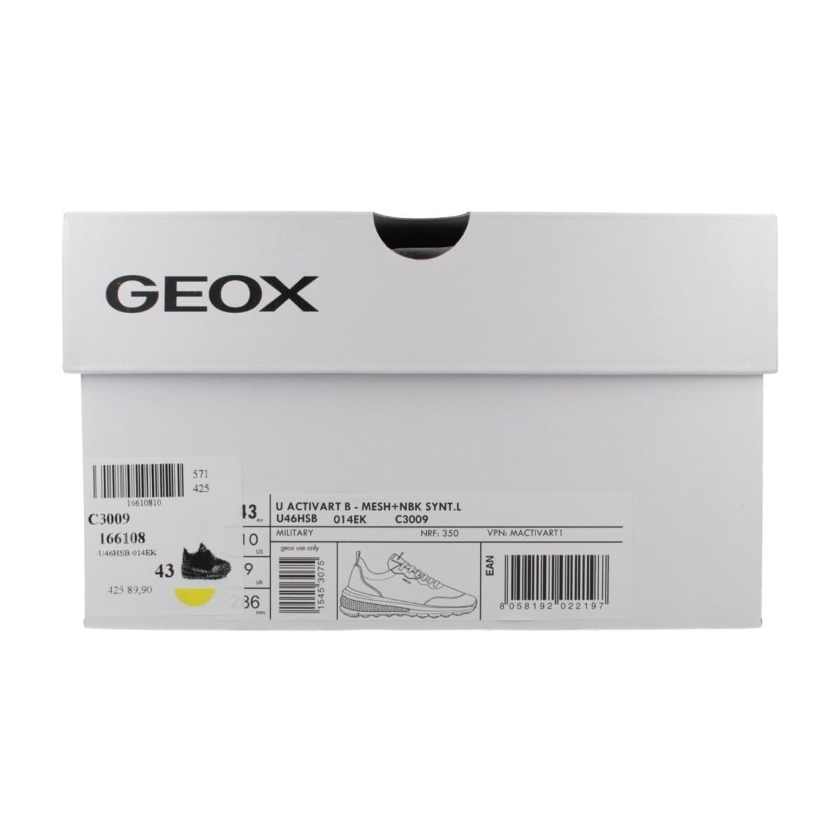 Men's Sneakers Geox Green