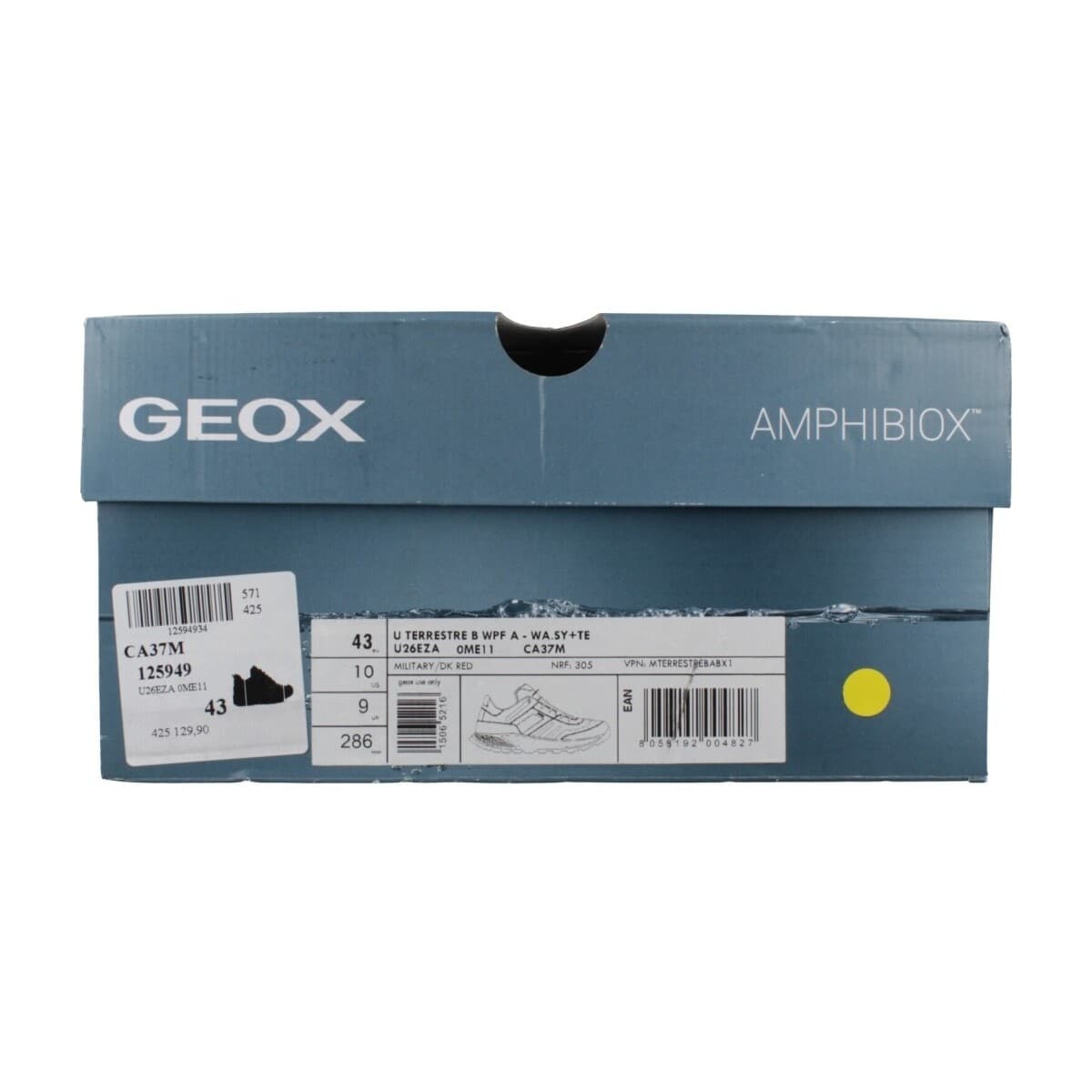 Men's Sneakers Geox Green