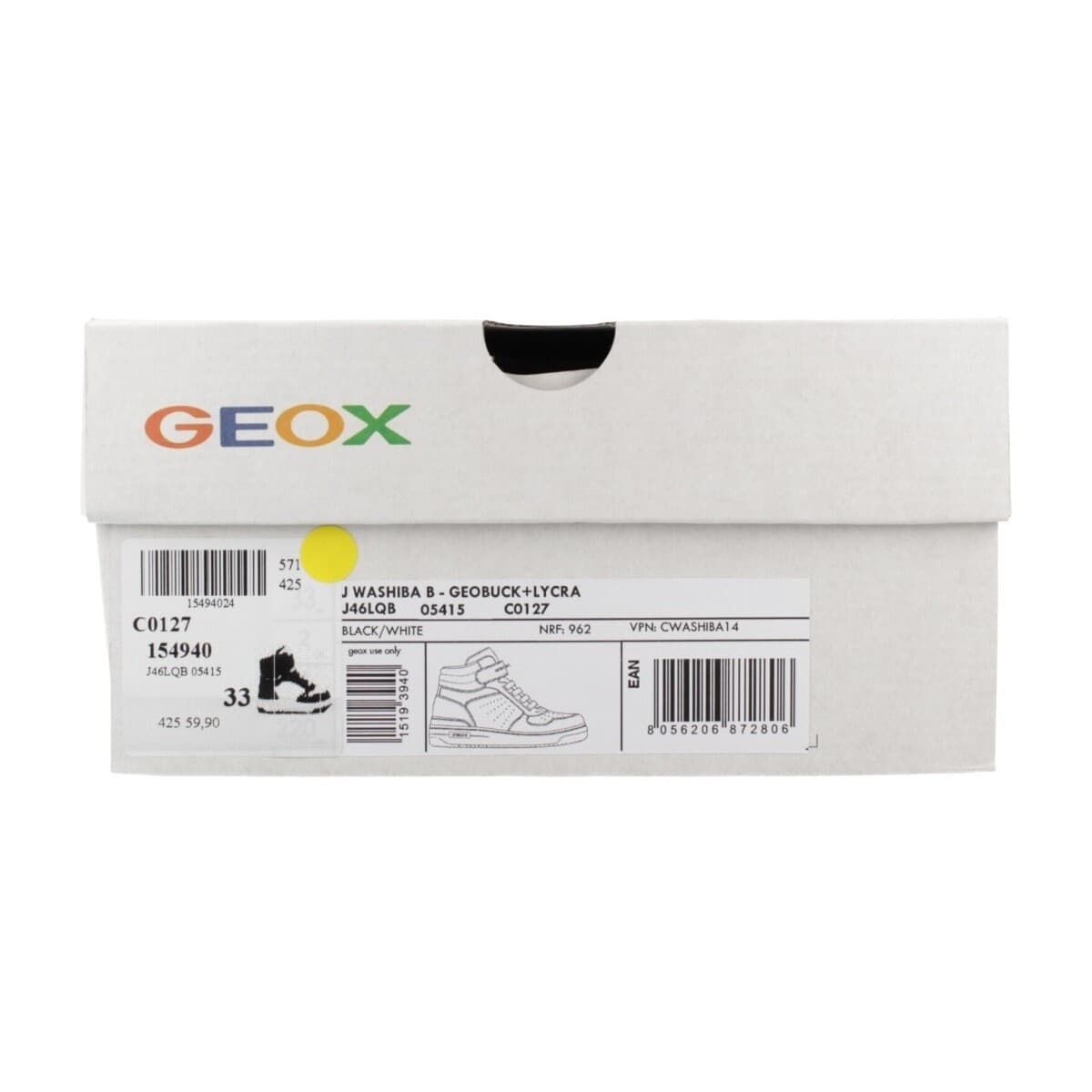 Boys' Sneakers Geox Black