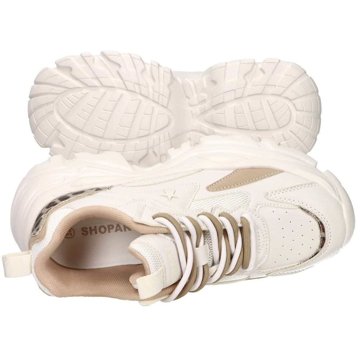 Women's Sneakers Shop Art Beige