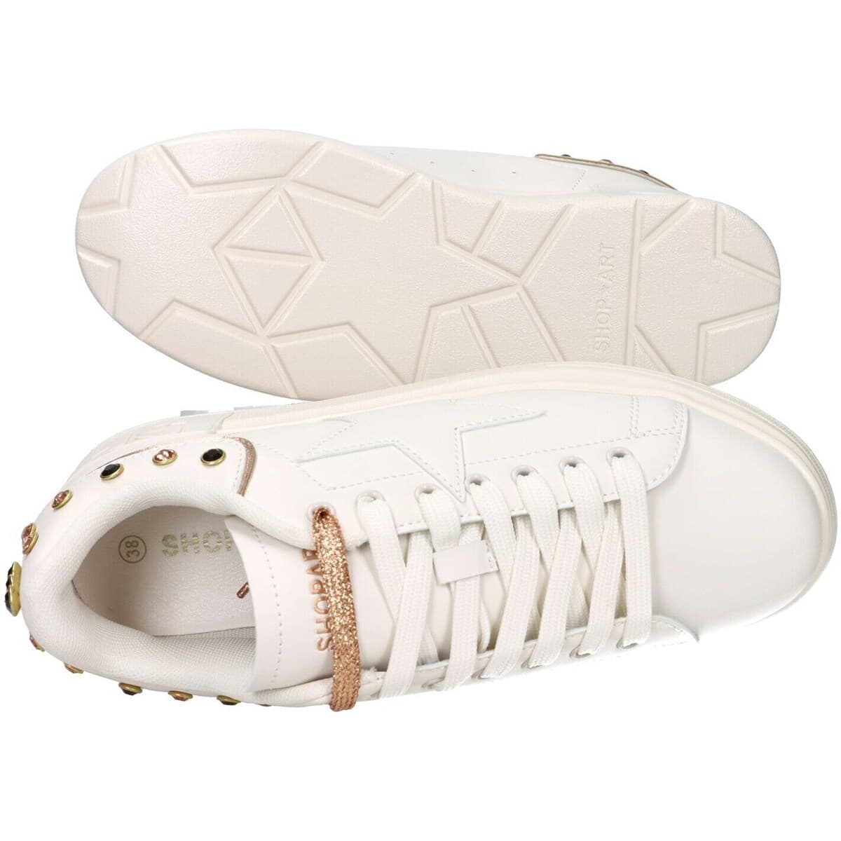 Women's Sneakers Shop Art Beige