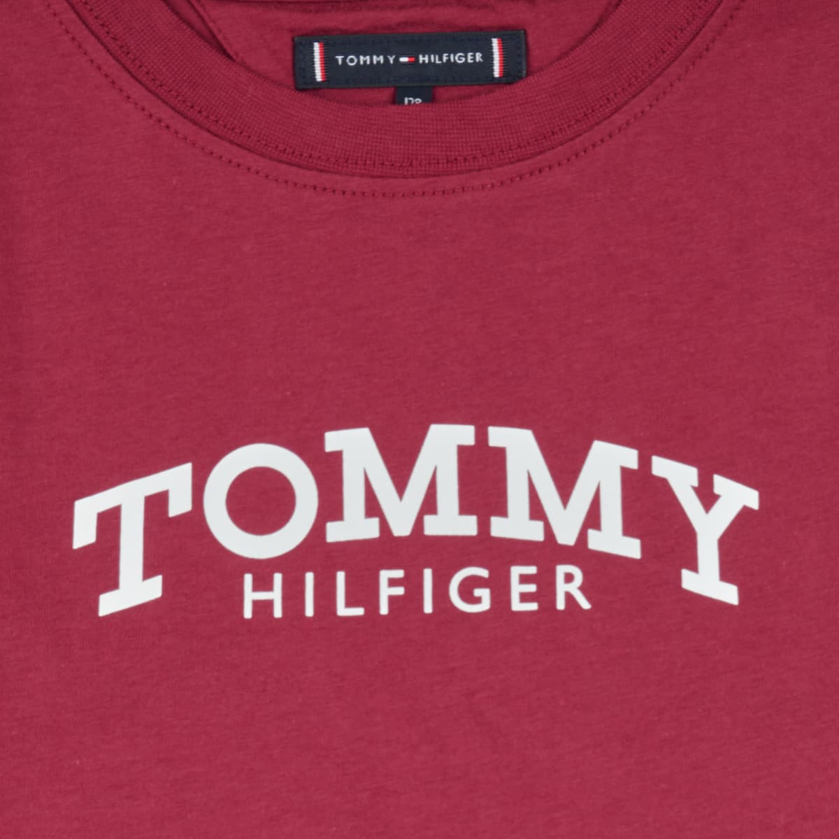 Boys' T-Shirts Tommy Hilfiger Bordeaux