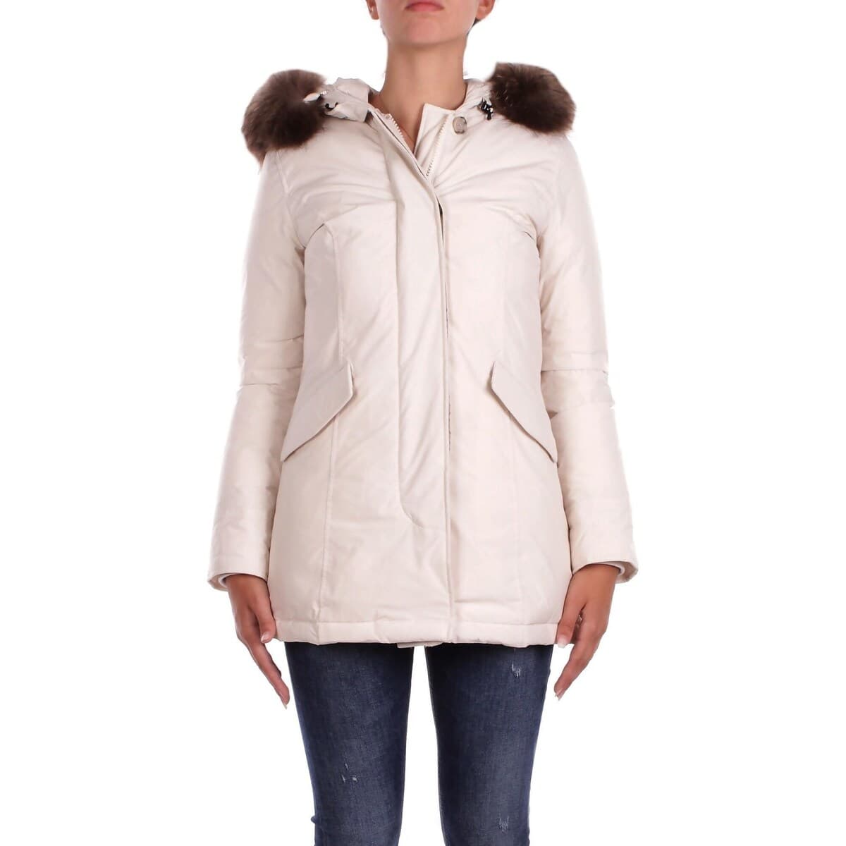 Women's Parkas Woolrich Beige