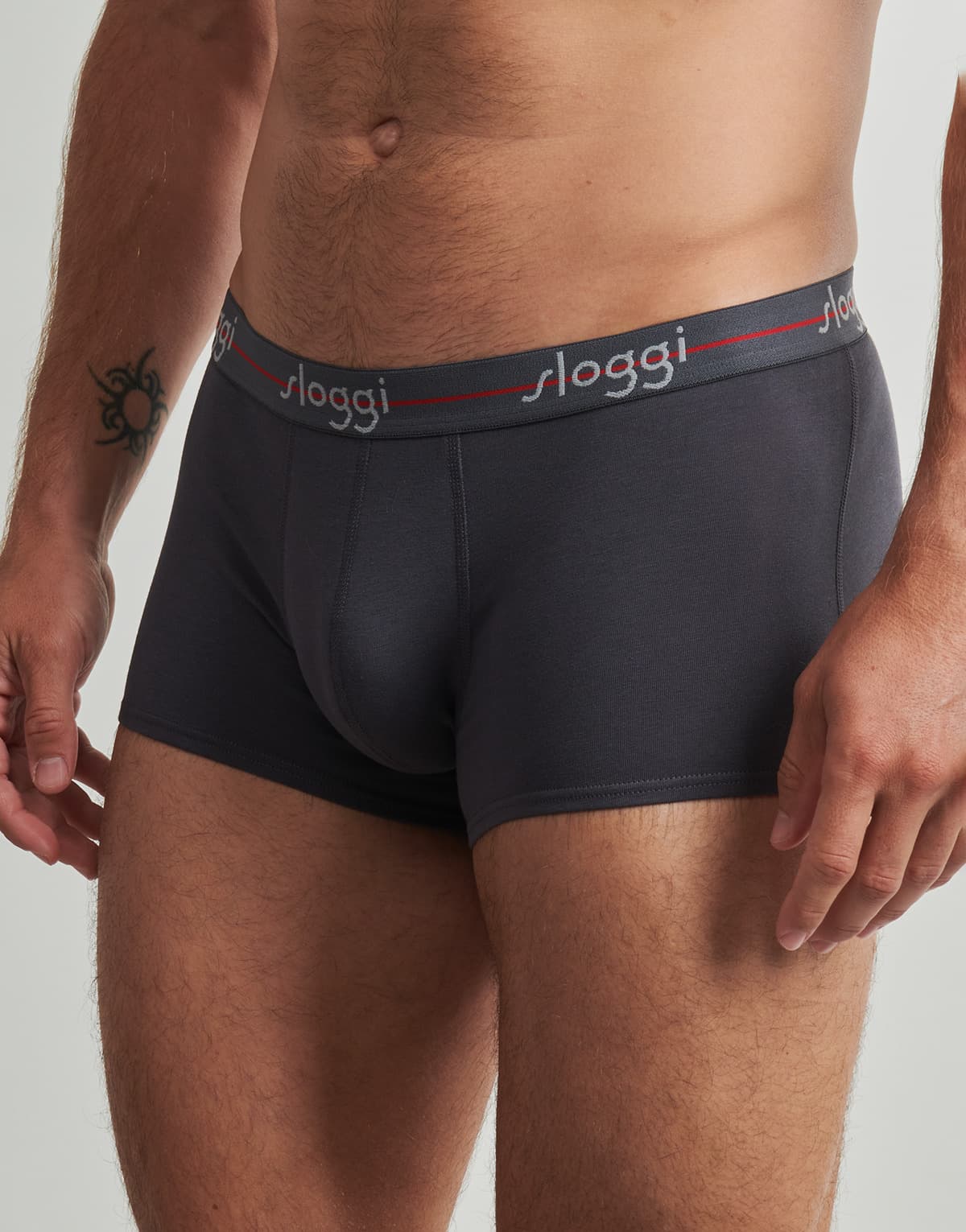 Men's Boxer Briefs Sloggi Gray