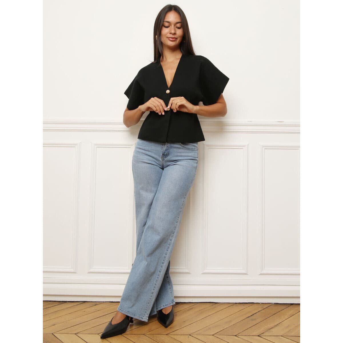 Women's T-Shirts La Modeuse Black