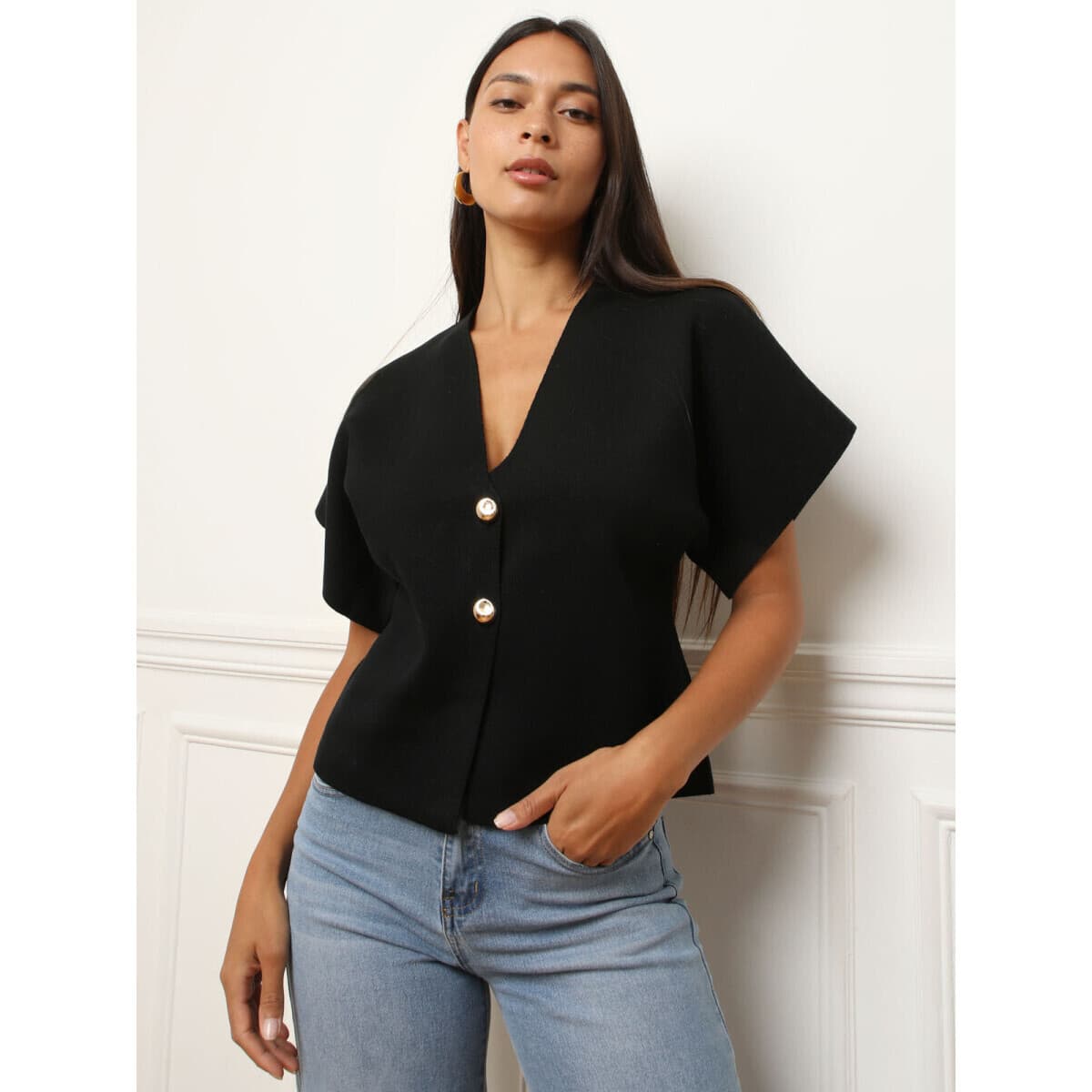 Women's T-Shirts La Modeuse Black