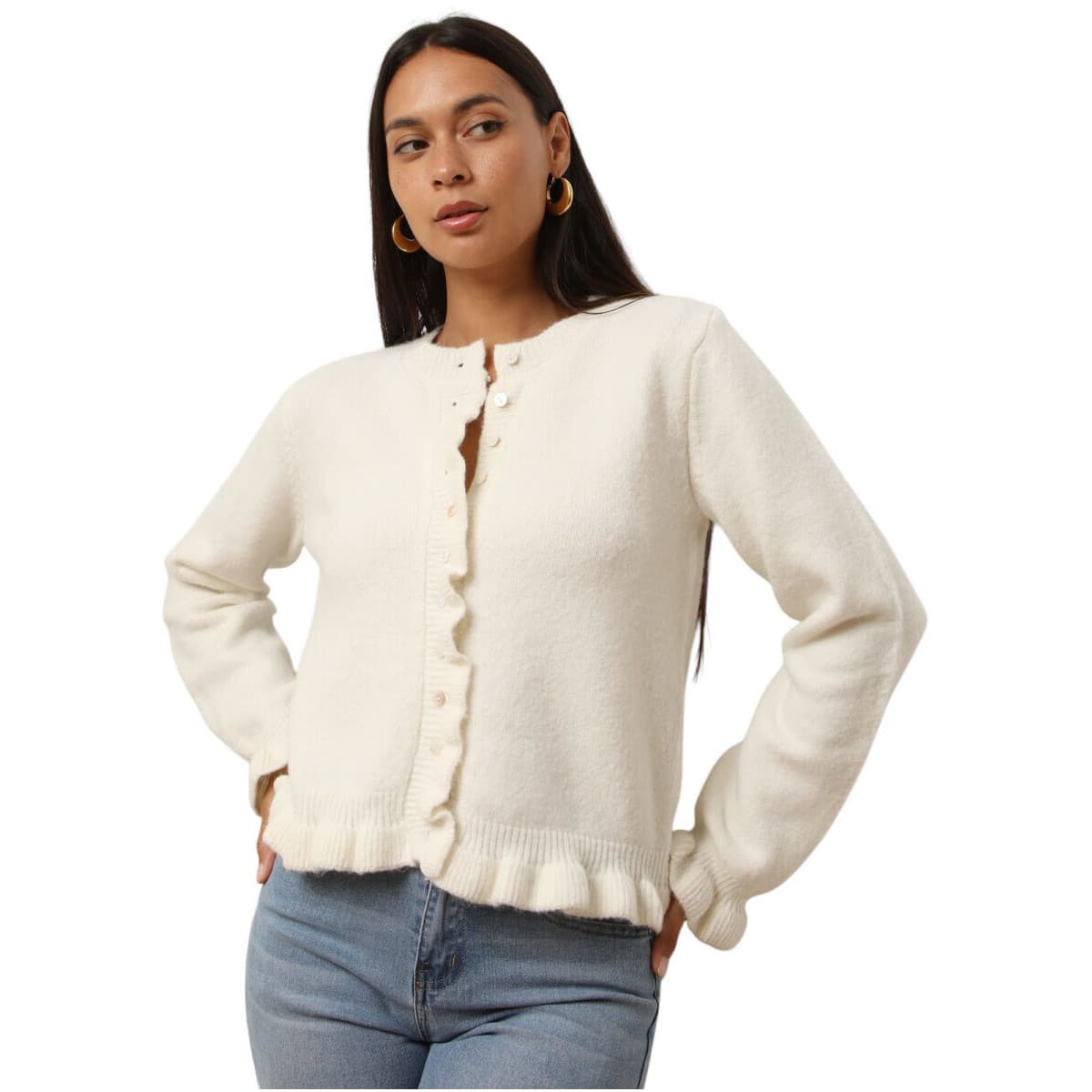 Women's Jackets La Modeuse White