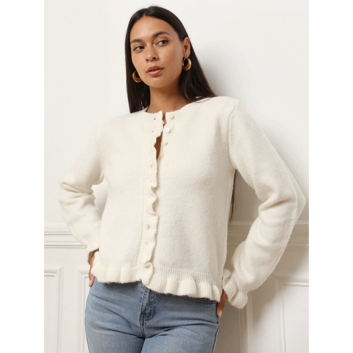 Women's Jackets La Modeuse White