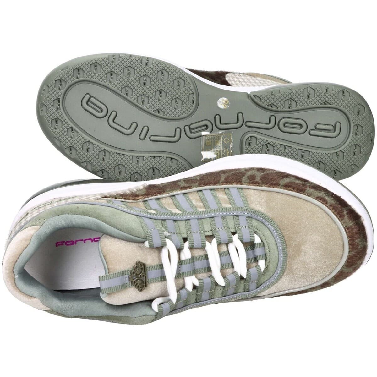 Women's Sneakers Fornarina Green