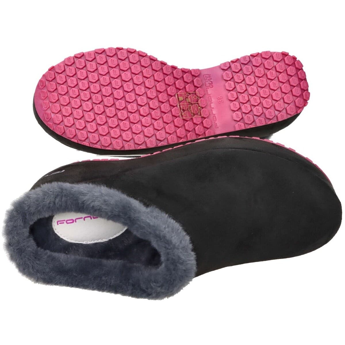 Women's House Slippers Fornarina Black