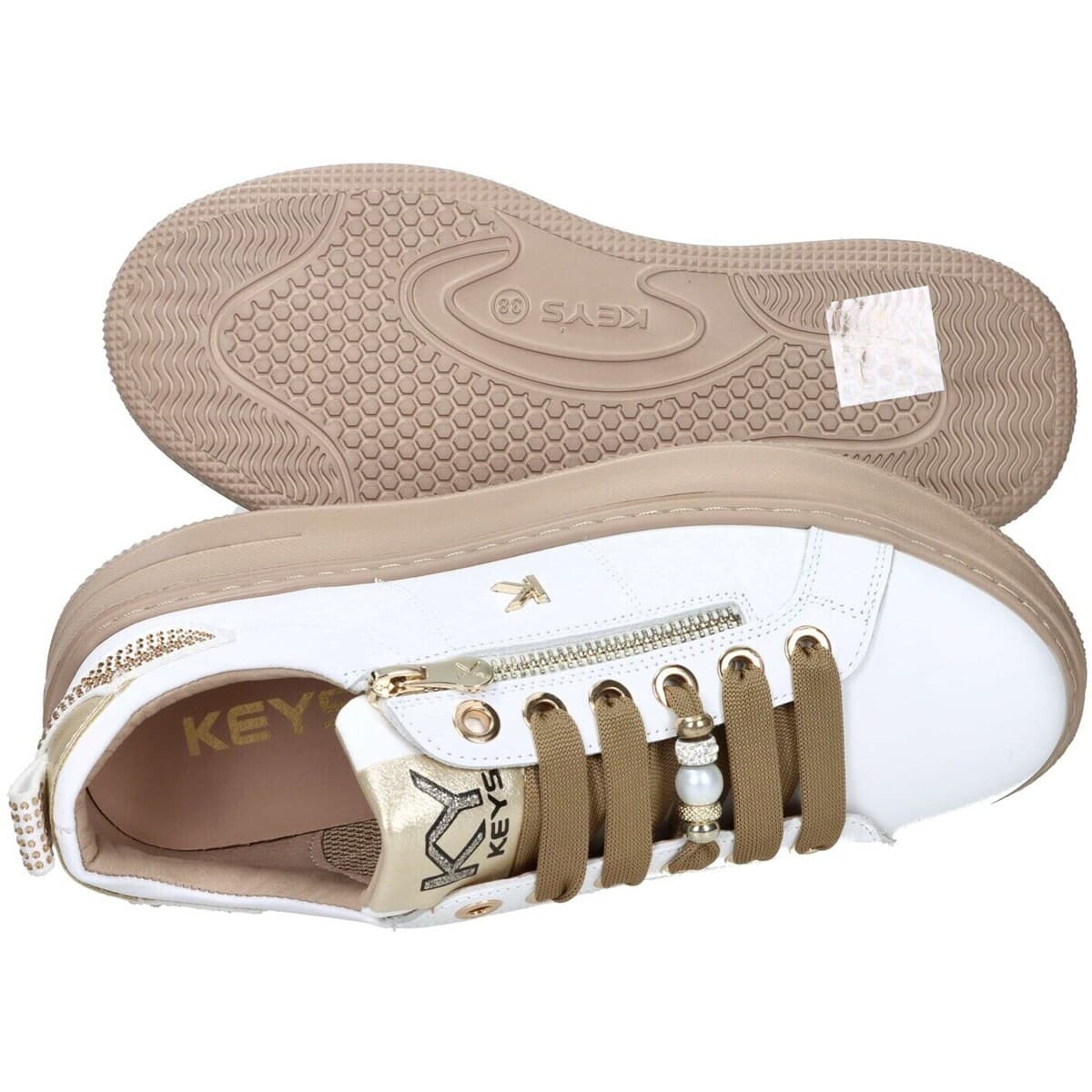Women's Sneakers Keys White
