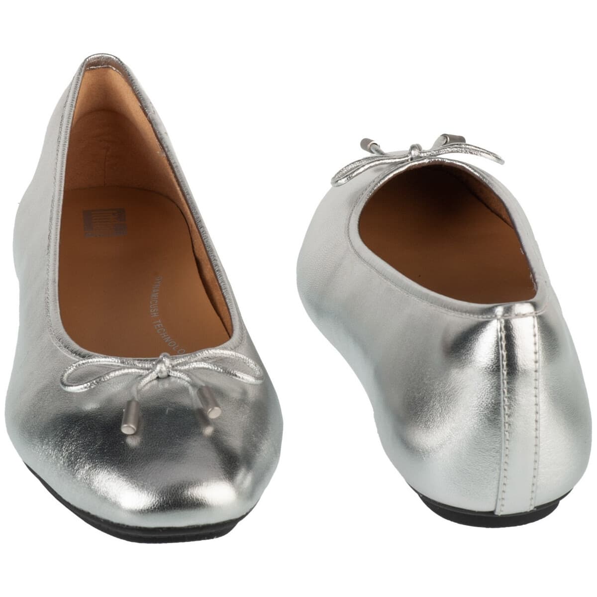 Women's Ballet Flats FitFlop Silver