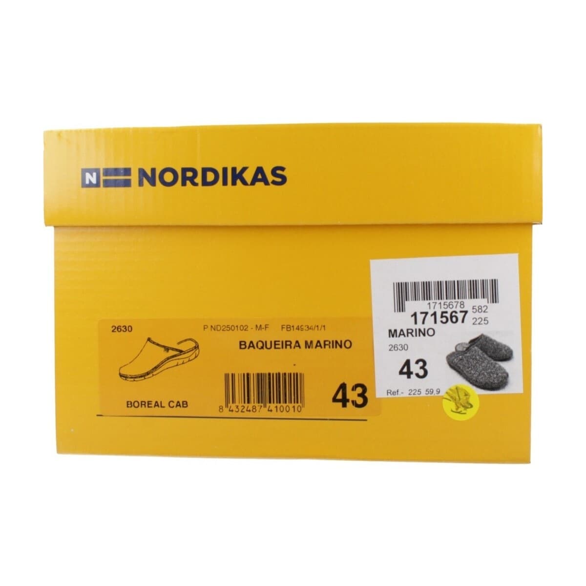 Men's House Slippers Nordikas Blue