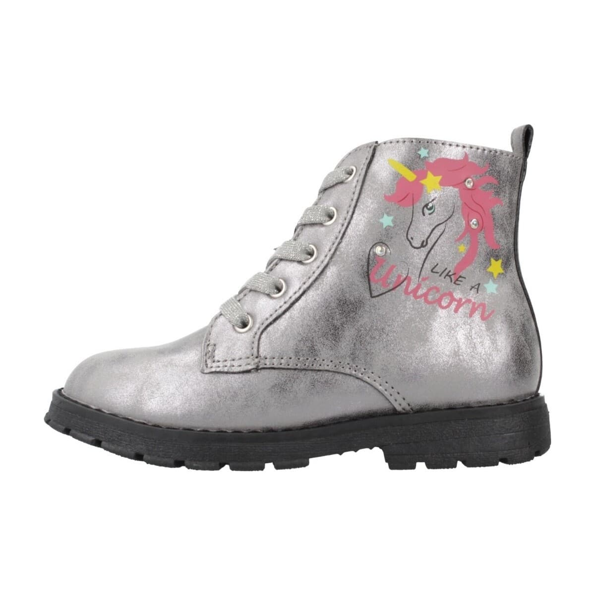 Girls' Ankle Boots Chicco Silver