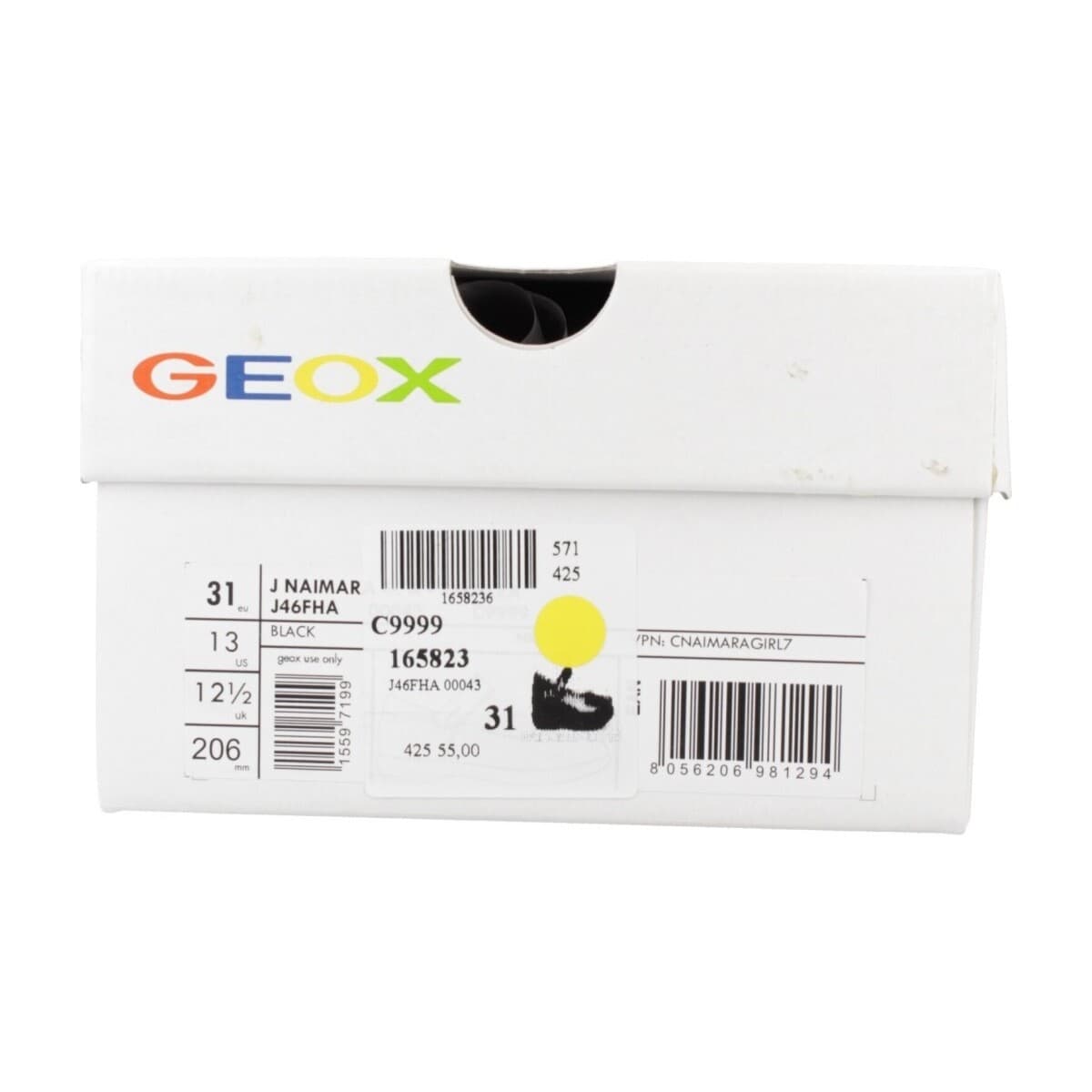 Women's Ballet Flats Geox Black