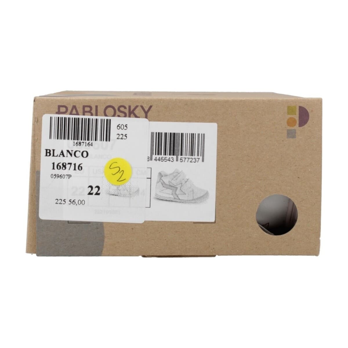 Girls' Sneakers Pablosky White