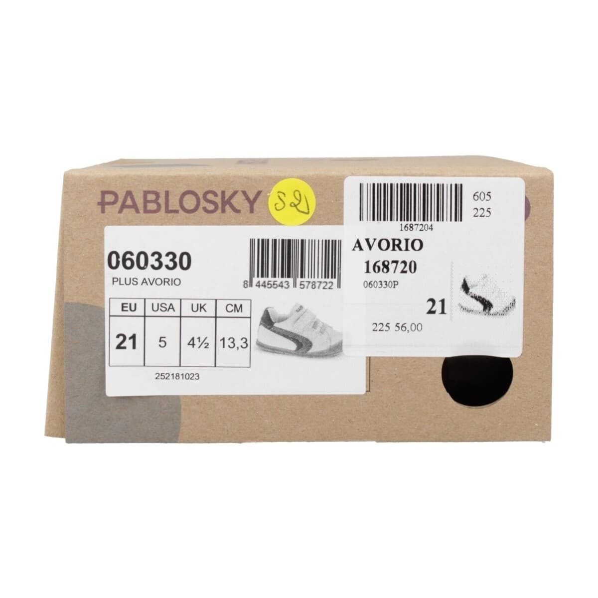 Boys' Sneakers Pablosky White