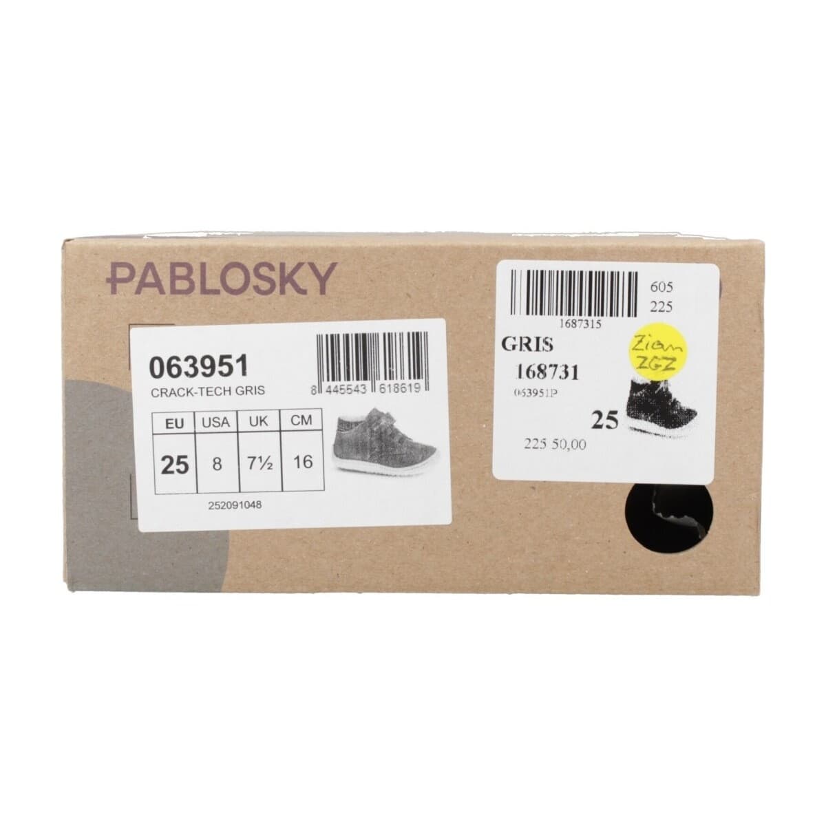 Boys' Boots Pablosky Gray