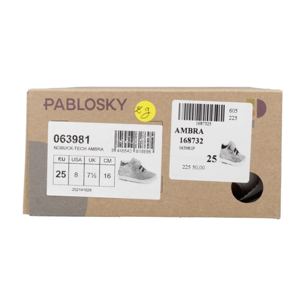 Boys' Boots Pablosky Yellow