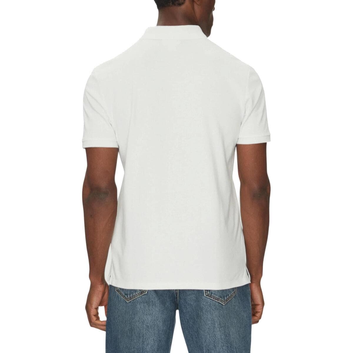 Men's Polo Shirts Calvin Klein White