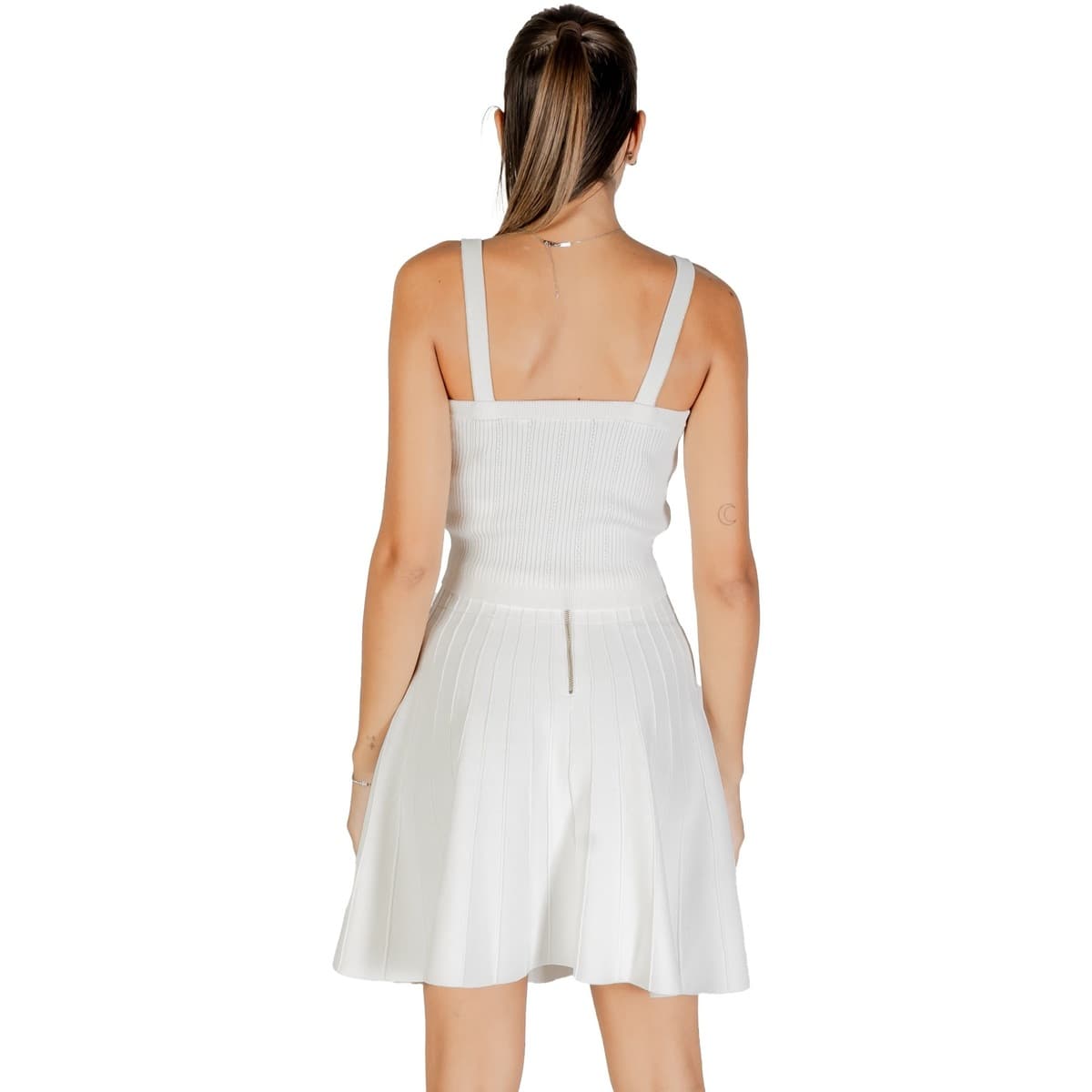 Women's Sleeveless Tops Guess White