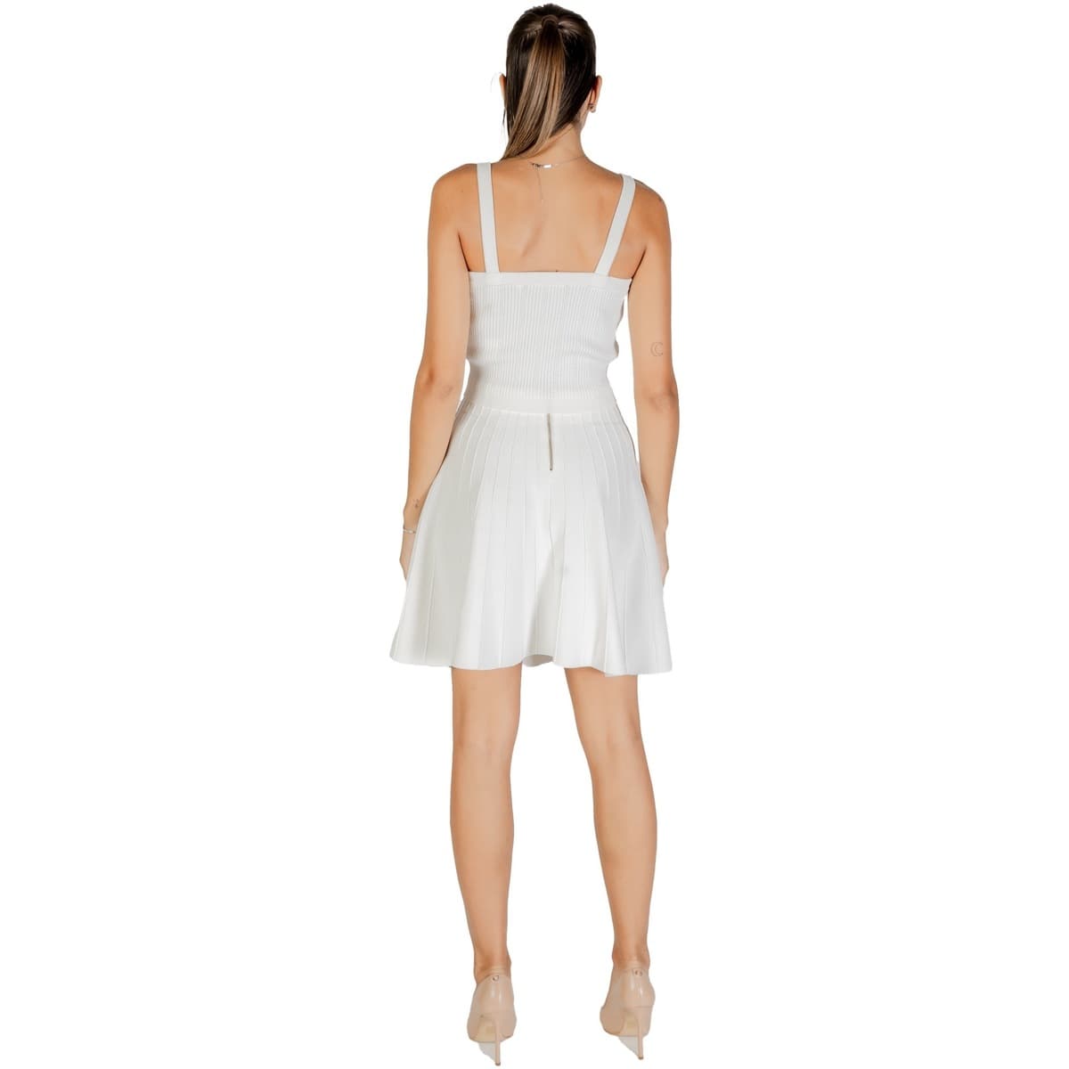 Women's Sleeveless Tops Guess White