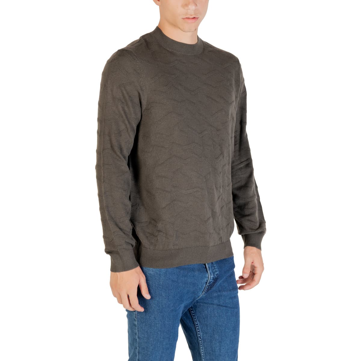 Men's Sweaters EAX Green