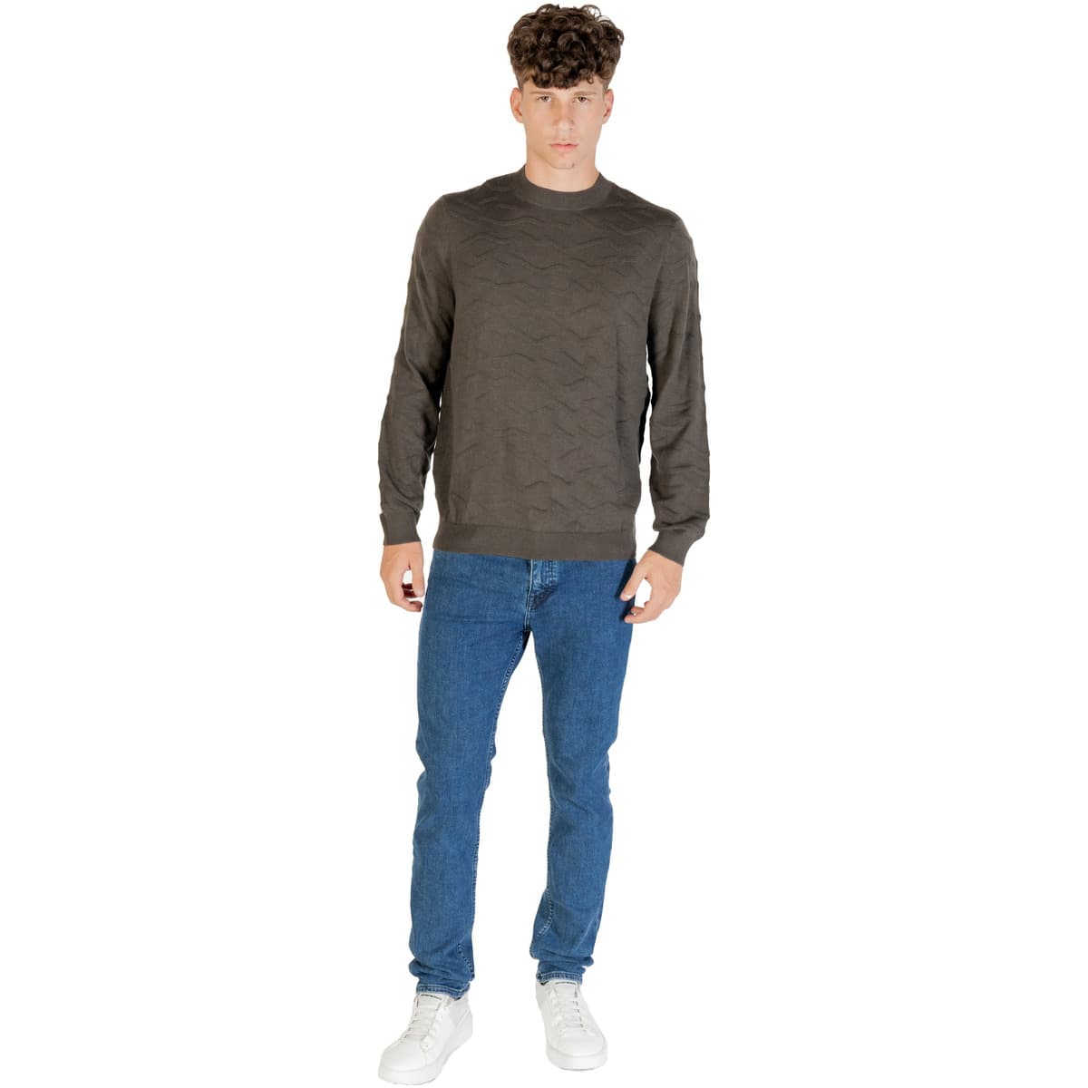 Men's Sweaters EAX Green