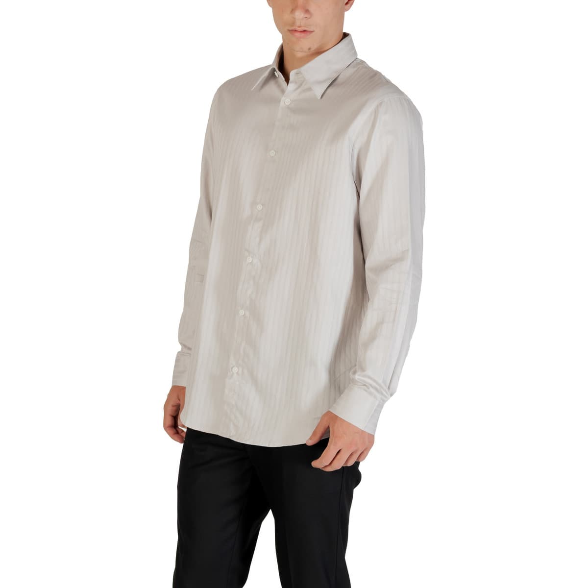 Men's Shirts EAX Gray