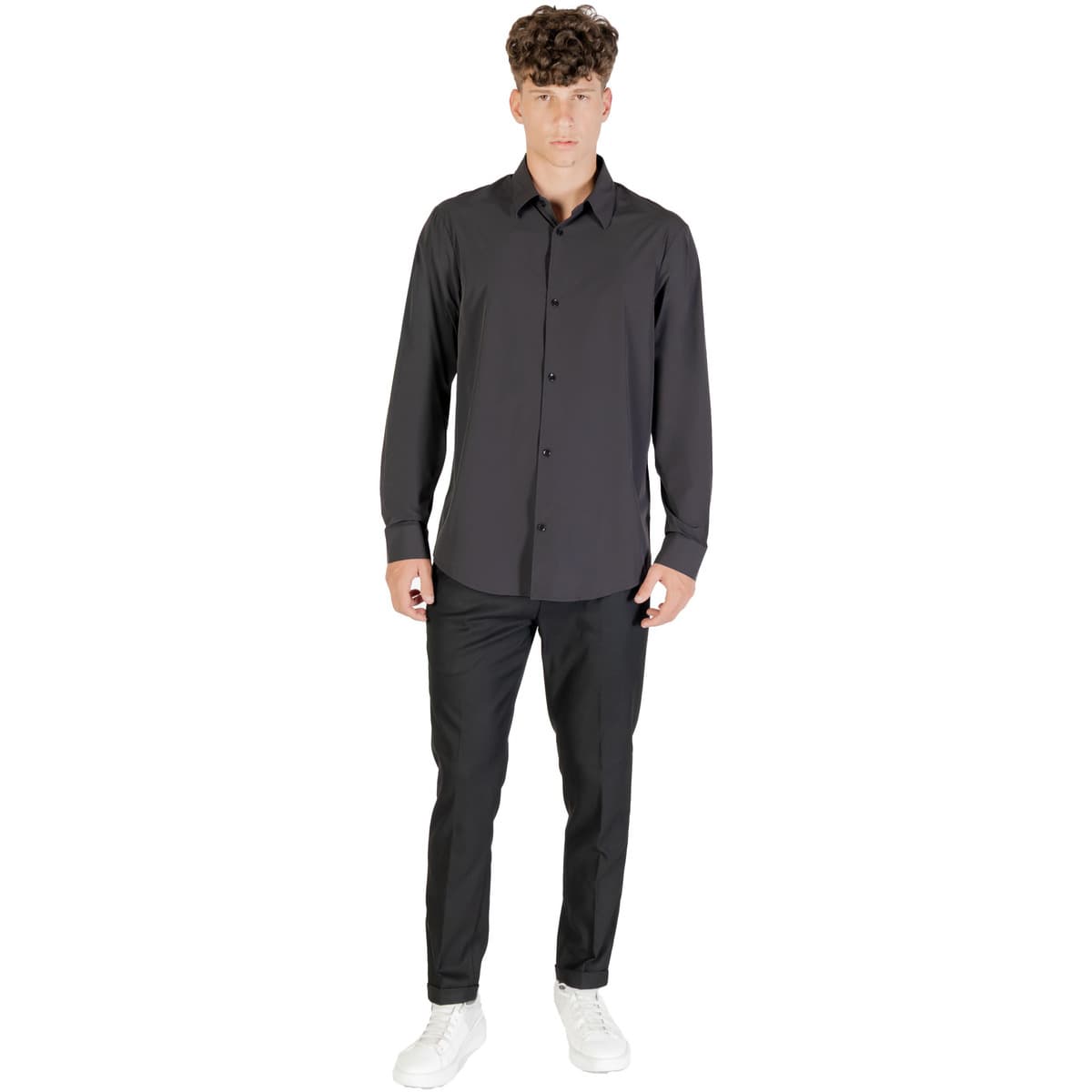 Men's Shirts EAX Black