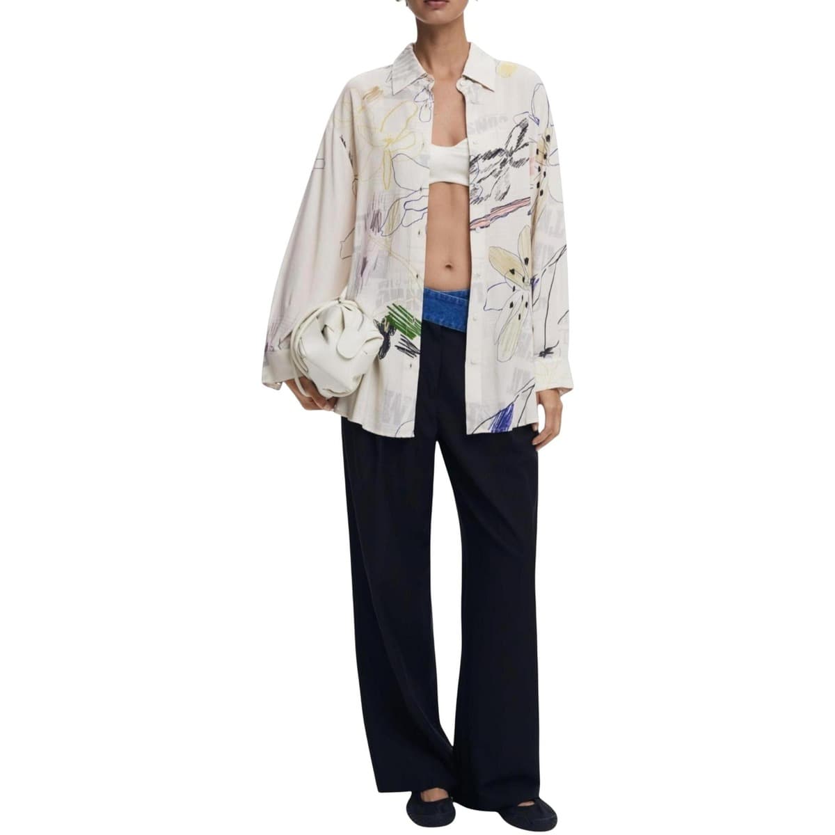 Women's Shirts Desigual Beige