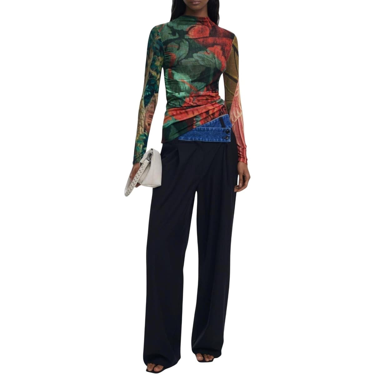 Women's T-Shirts Desigual Green