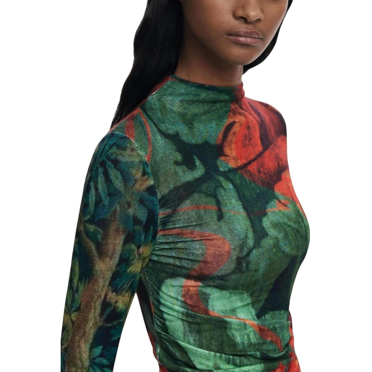 Women's T-Shirts Desigual Green