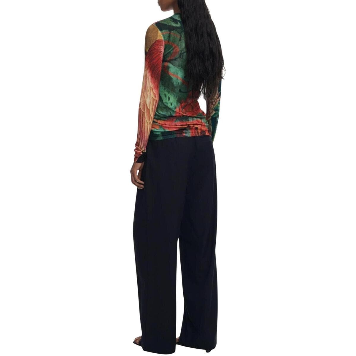 Women's T-Shirts Desigual Green