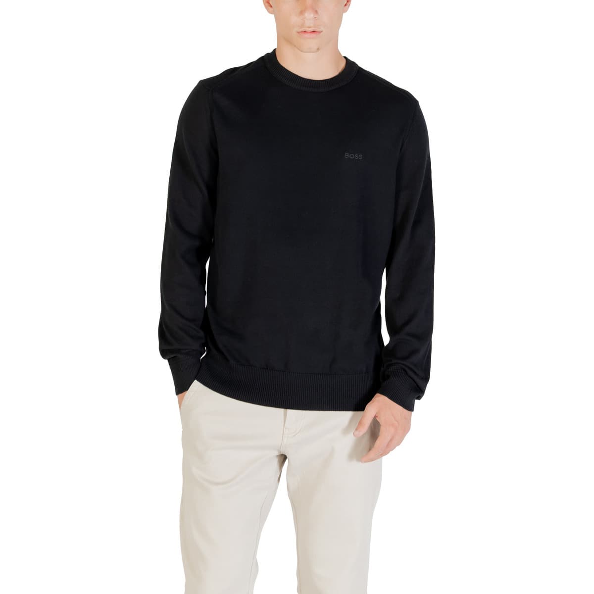 Men's Sweaters BOSS Black